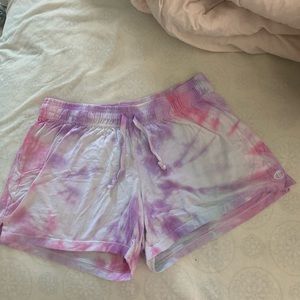 Tie Dye Champion shorts